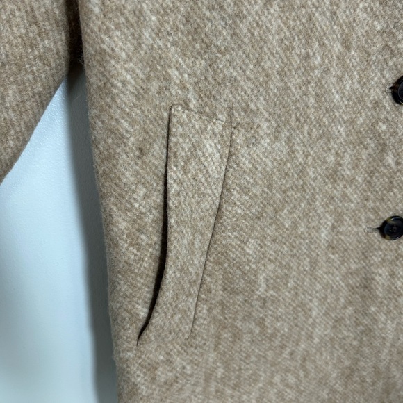 Banana Republic Classic Beige Trench Shawl Collar Coat - Picture 3 of 8